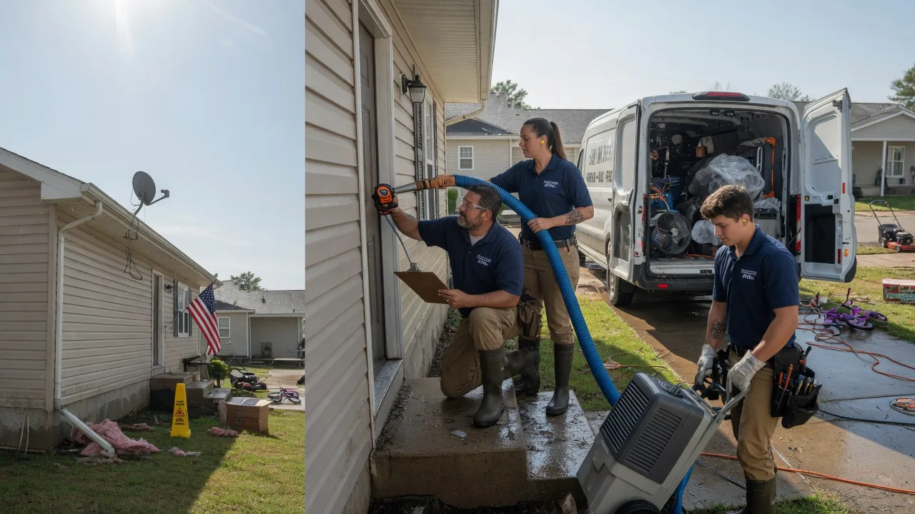 Ceiling Water Damage Restoration in Lafayette, IN near me