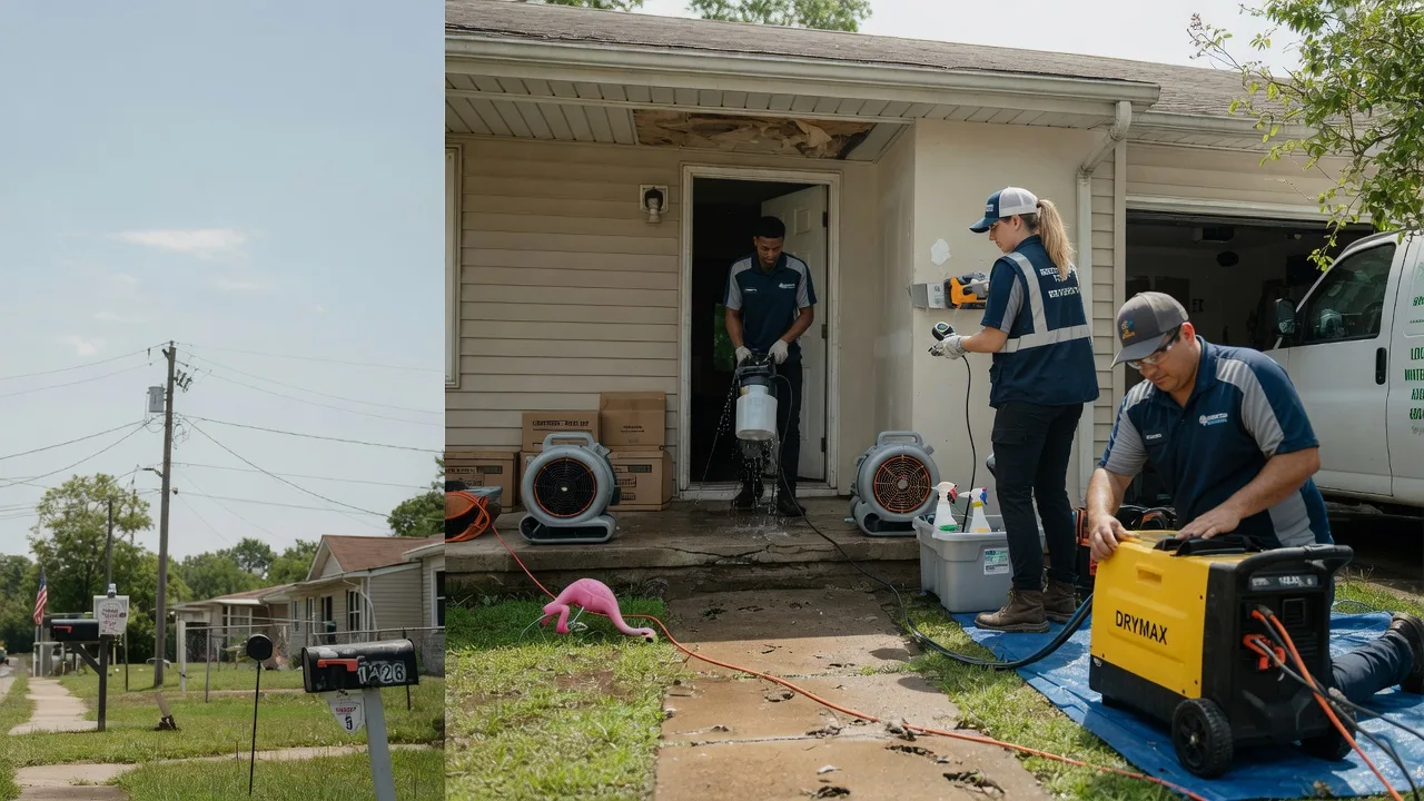 Storm Damage Water Removal in Lafayette, IN near me